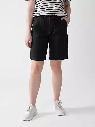 BRAX | Short en lin MEL B | schwarz